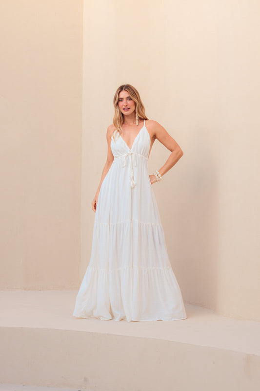 Vestido Nicole - Branco