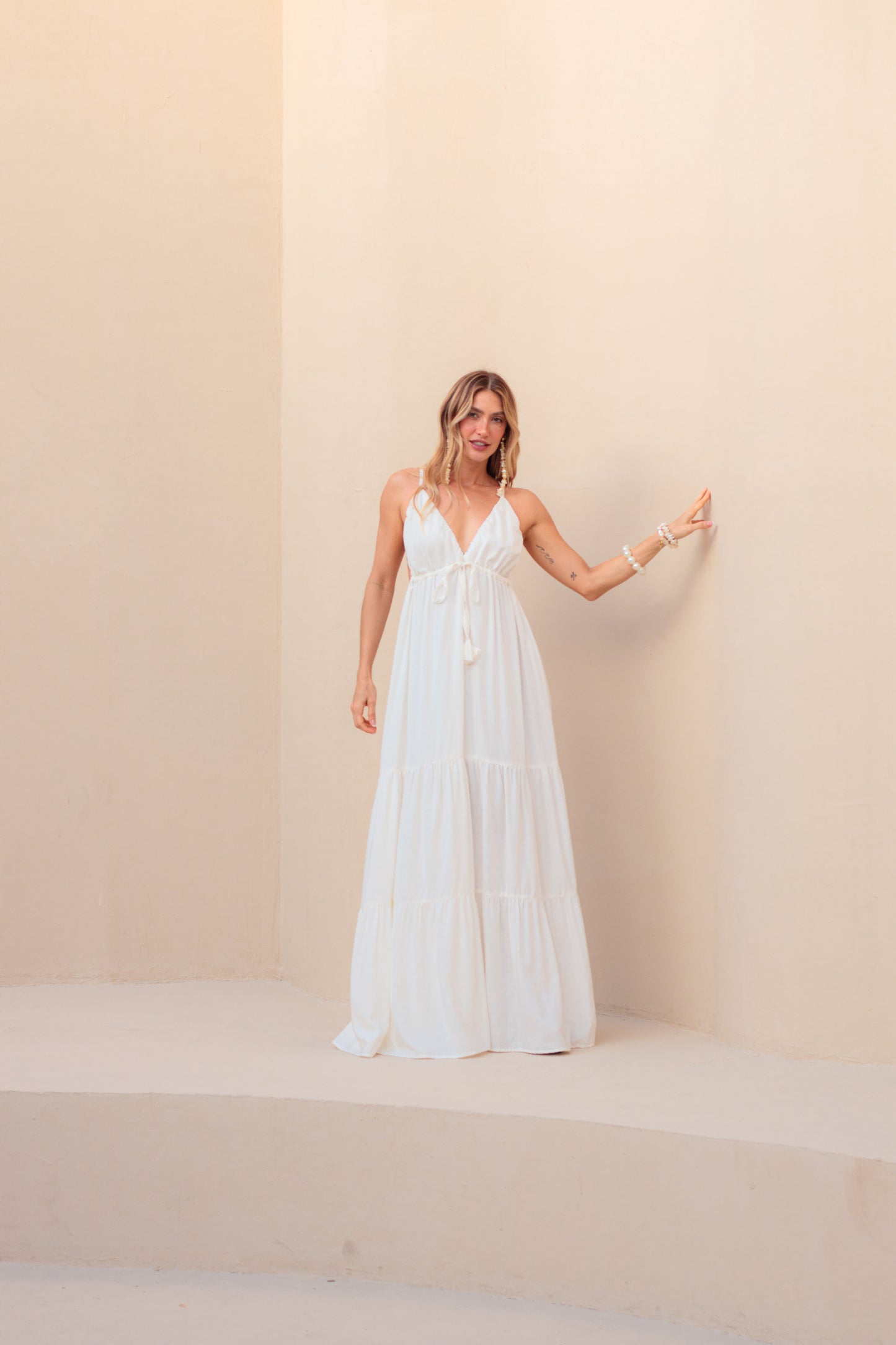 Vestido Nicole - Branco