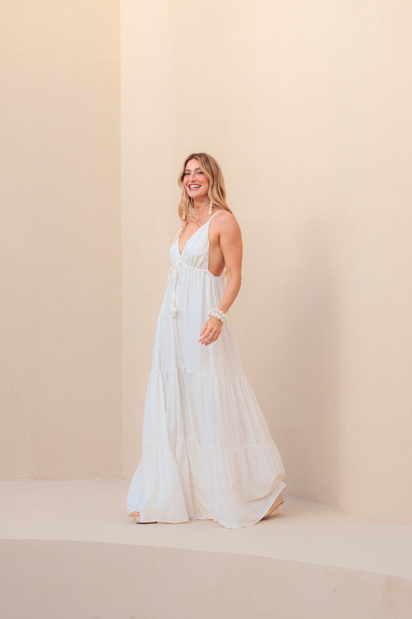 Vestido Nicole - Branco