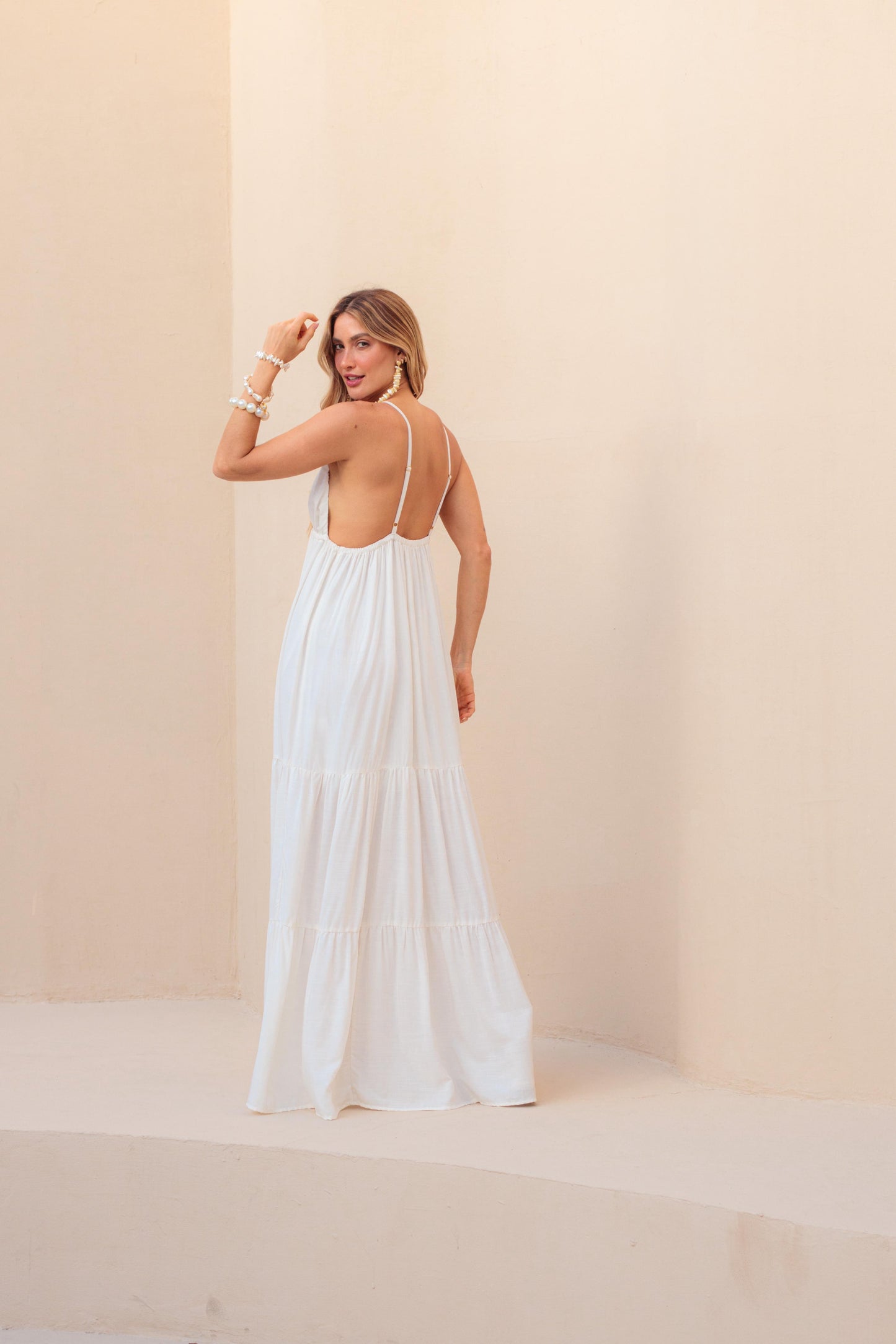 Vestido Nicole - Branco