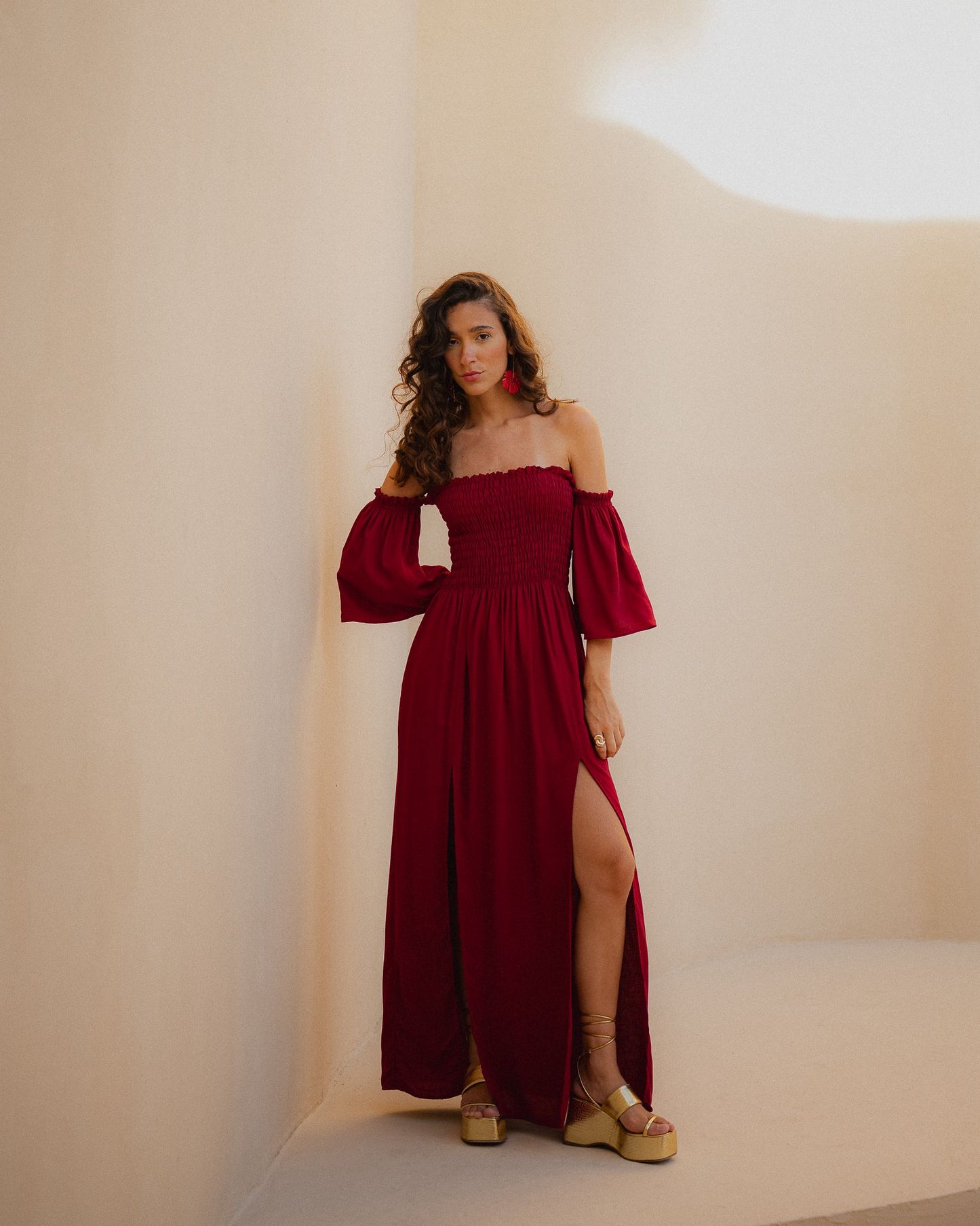 Vestido Mariana - Vermelho