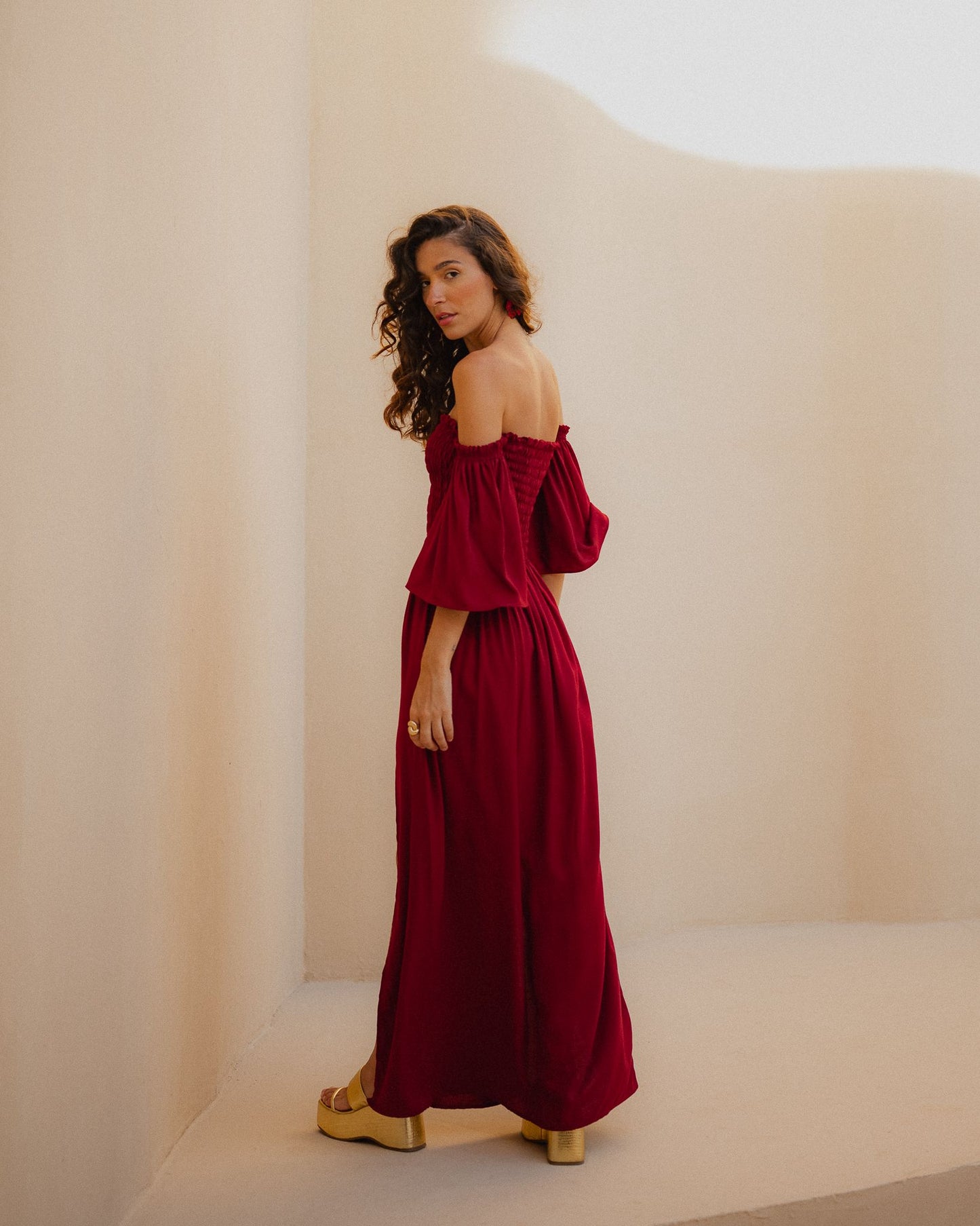 Vestido Mariana - Vermelho