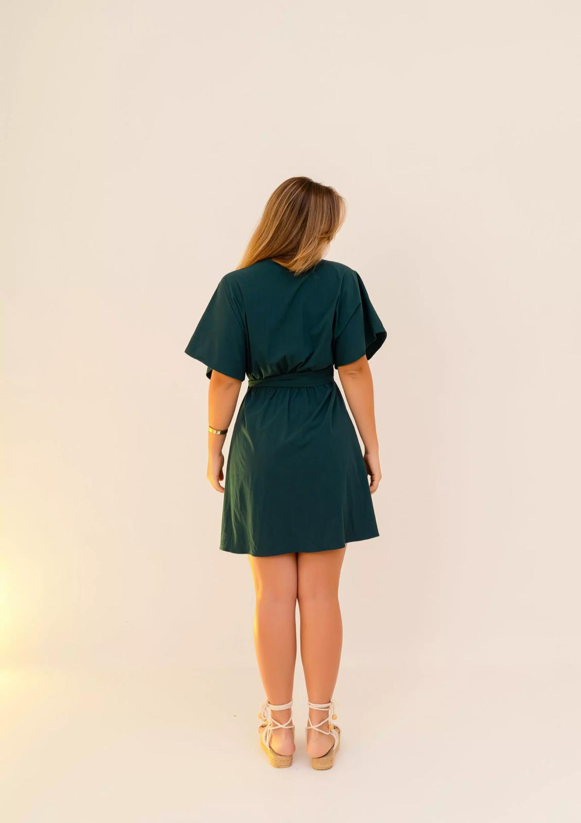 Vestido Kimono - Verde