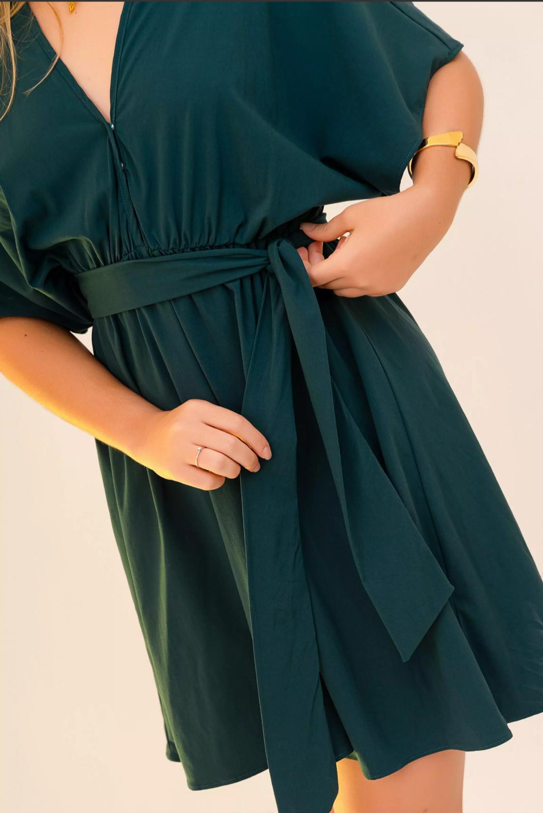 Vestido Kimono - Verde
